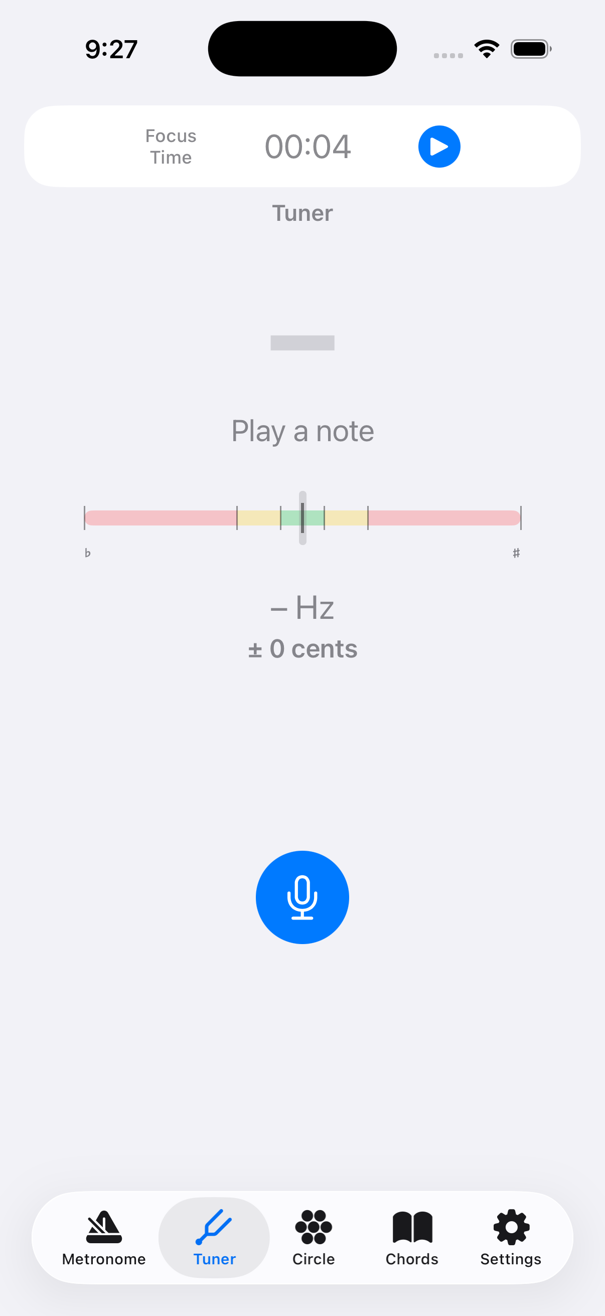 OneBeat Guitar Tools tuner